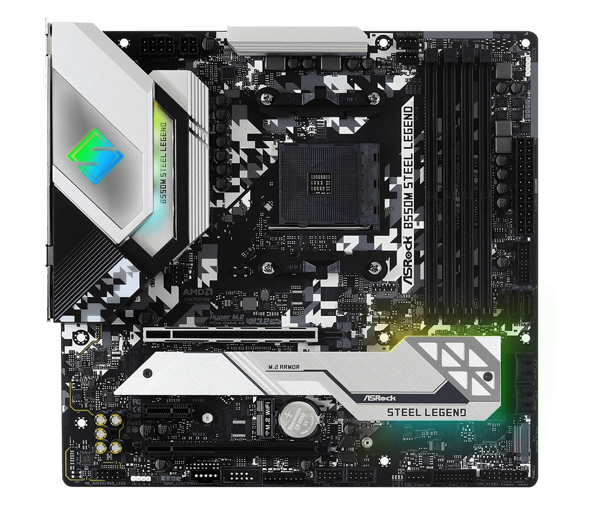 ASRock > B550M Steel Legend